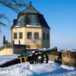 Festung Königstein im Winter