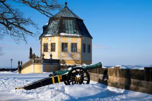 Festung Königstein im Winter
