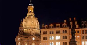 Frauenkirche zu Weihnachten