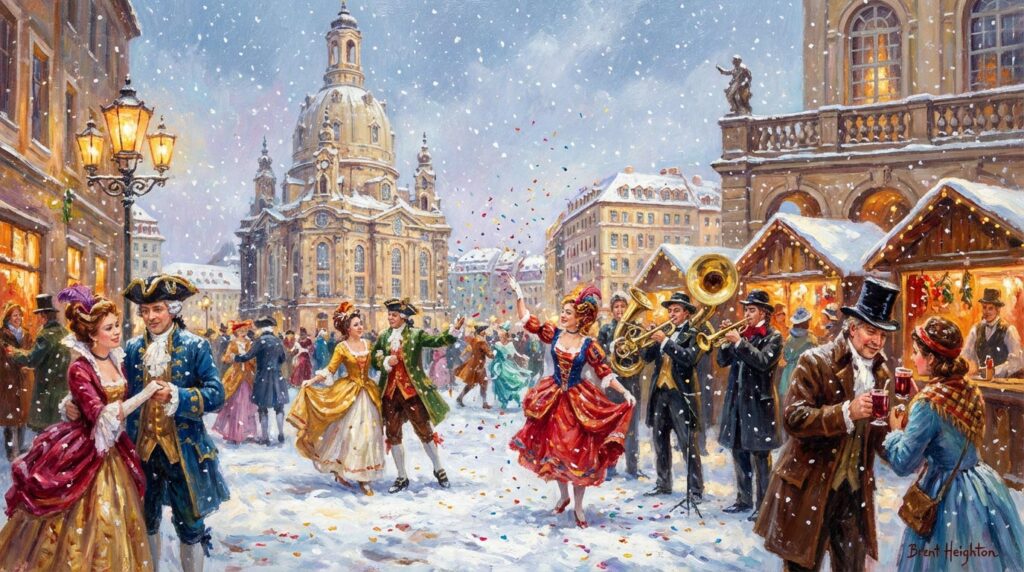 fasching dresden winter