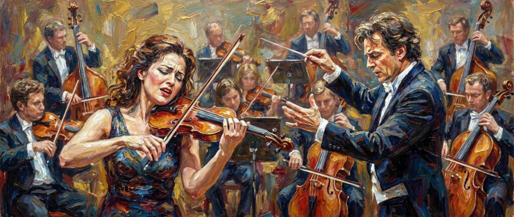 Konzert Violine Dirigenr