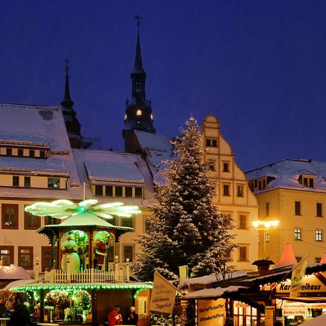Weihnachtsmarkt in Freiberg