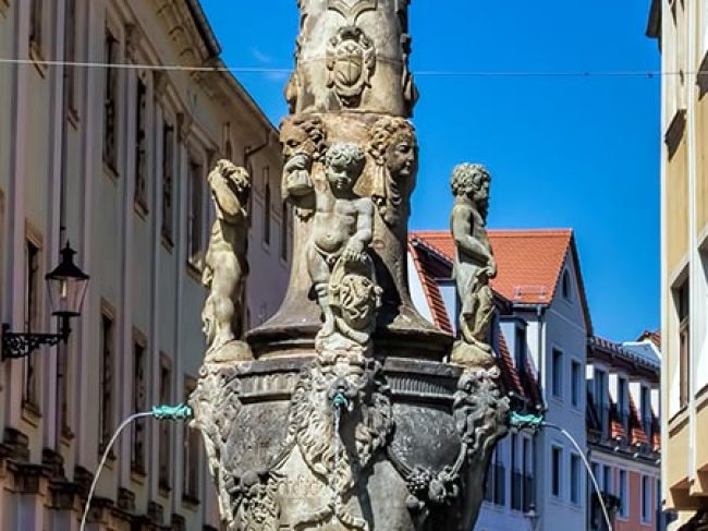 Marsbrunnen in Zittau