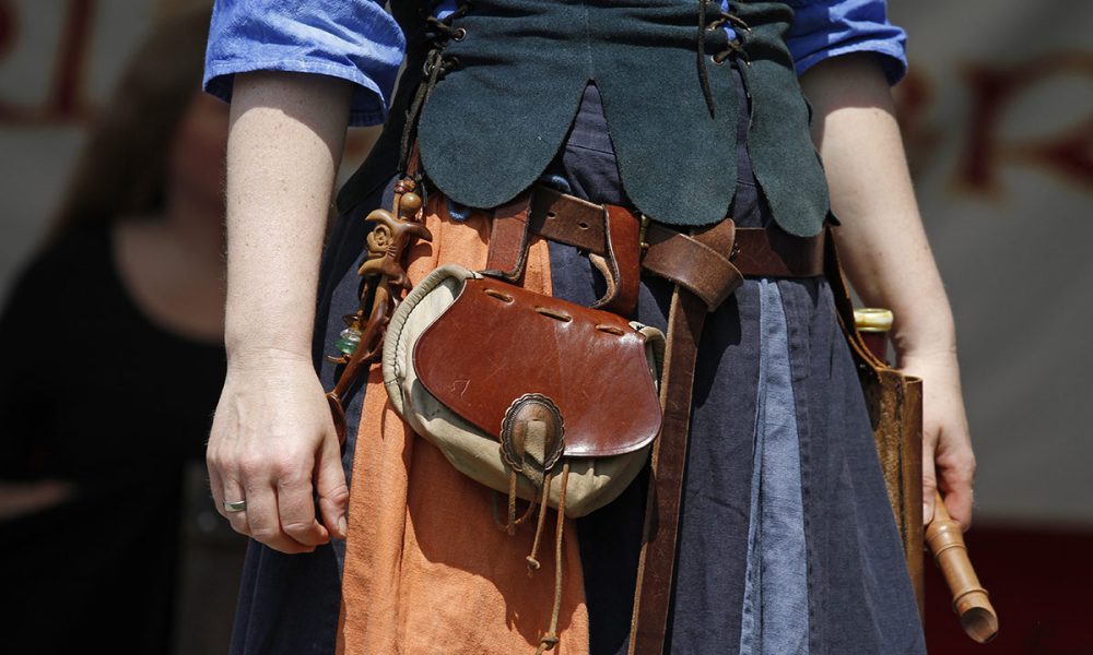 Mittelalterliches Markttreiben