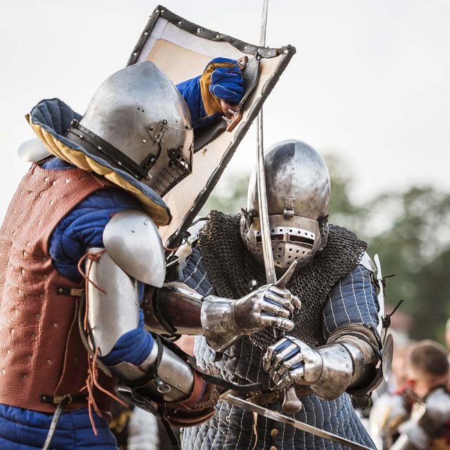 Ritter-Spektakel auf Schloss Hermsdorf