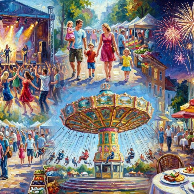 Das Stadtfest in Riesa