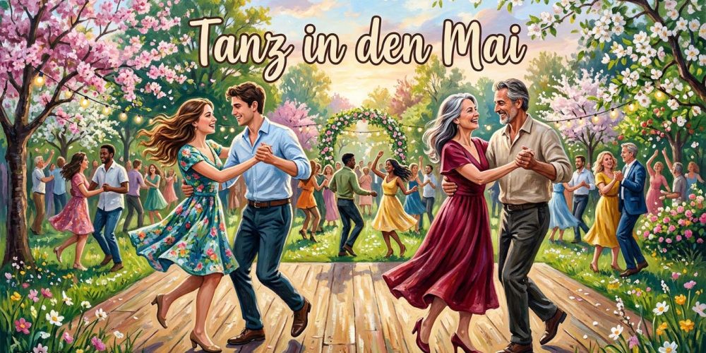Tanz in den Mai in Sachsen